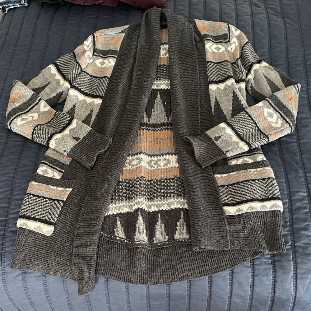 Jack by BB Dakota Multicolor Patterned Cardigan